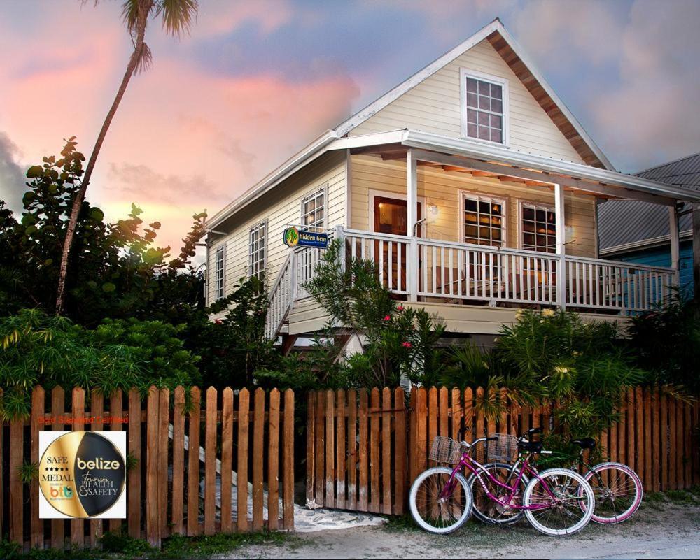 Hidden Gem Cabana Caye Caulker Bagian luar foto